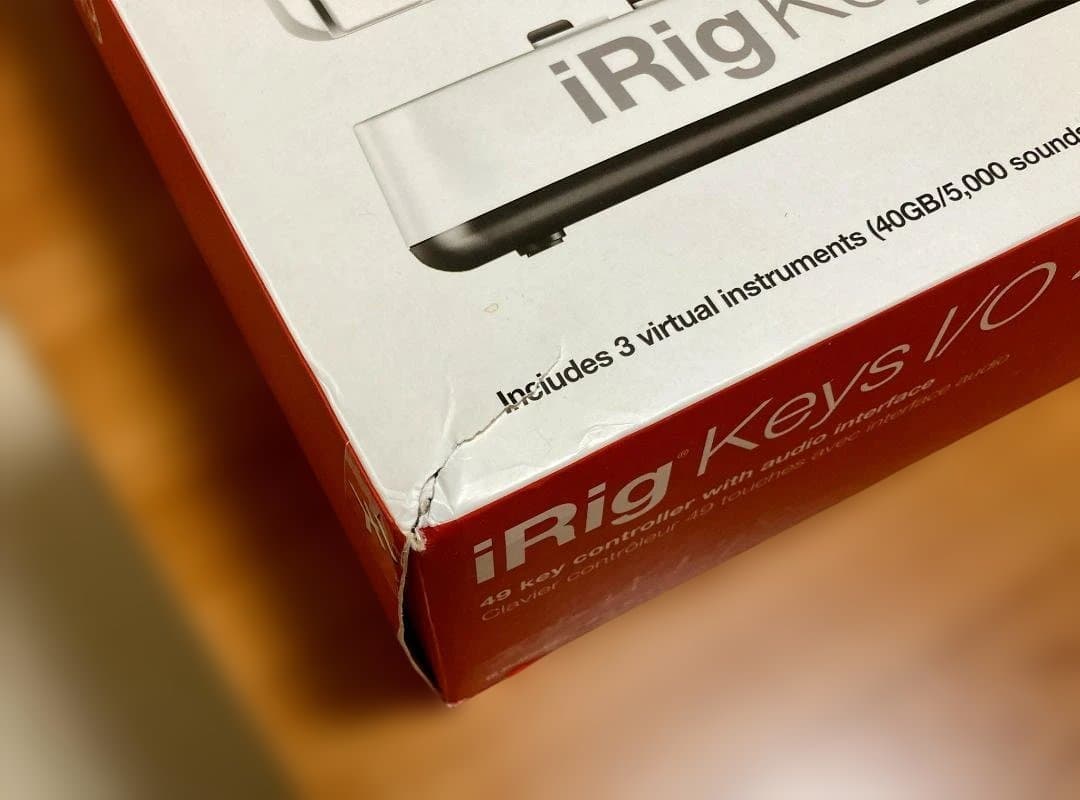 【美品・箱あり】iRig Keys I/O 49 MIDIキーボード　PC直結