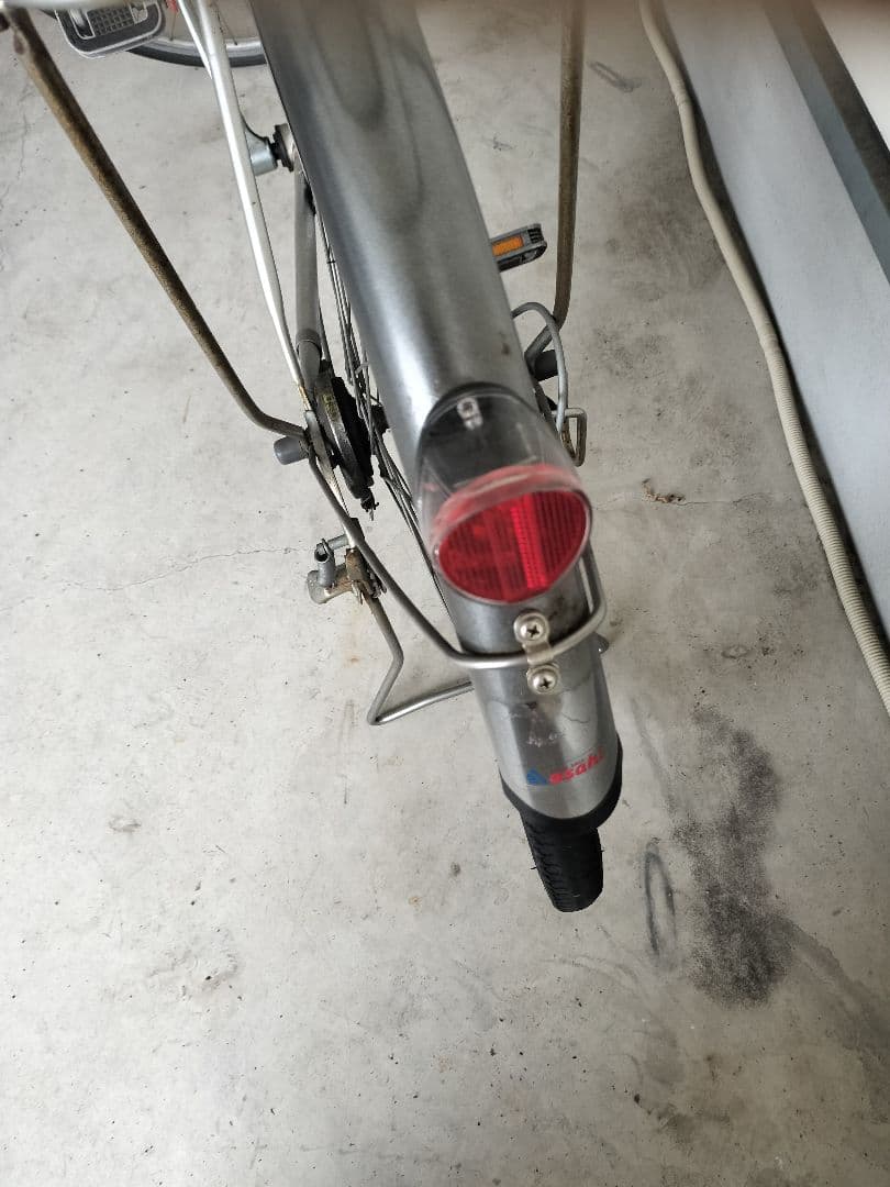 ブリジストンシルバー シティサイクル 前カゴ付き