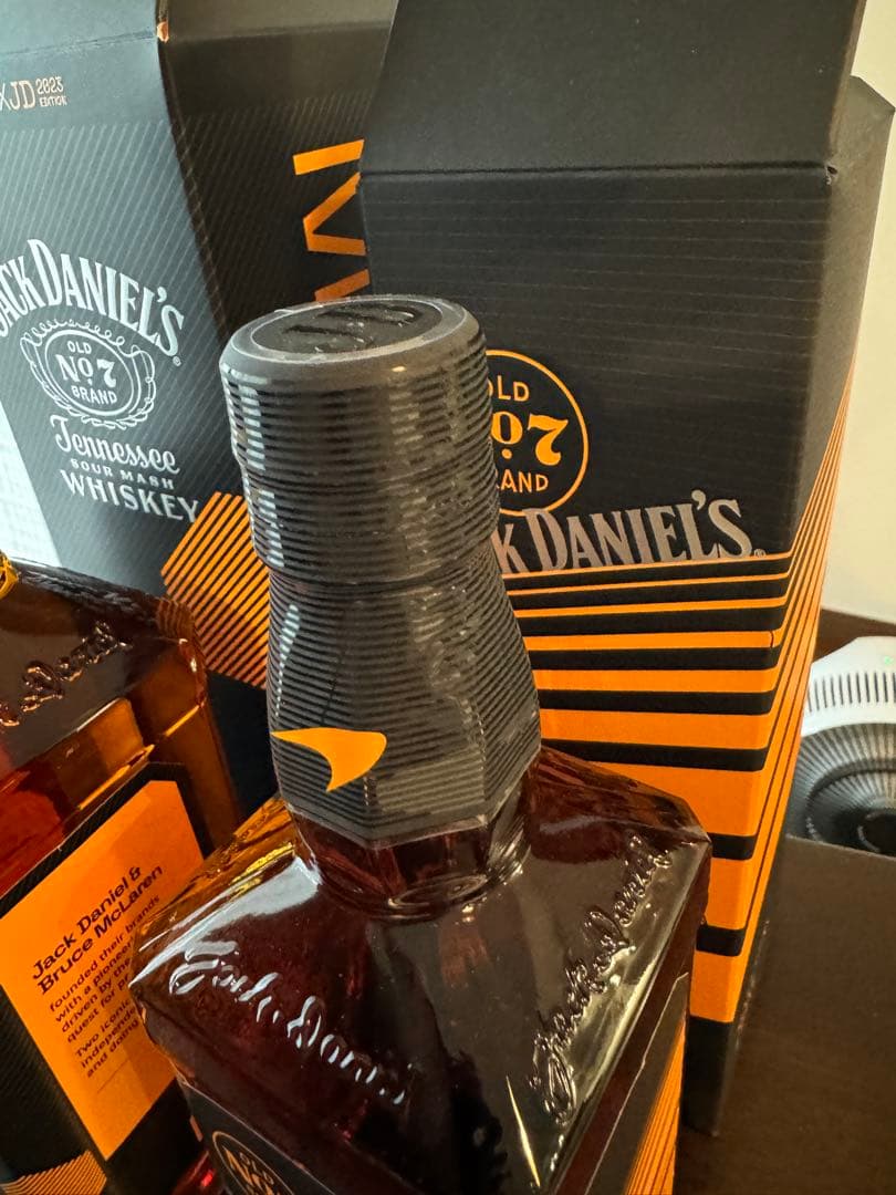 ジャックダニエル マクラーレンボトル 2023と2024 2本セット