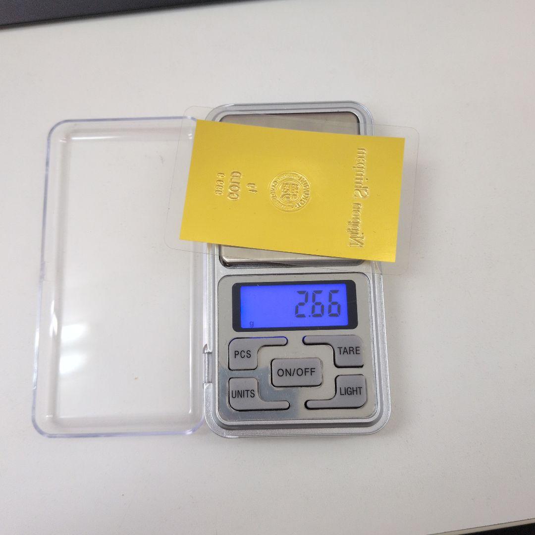 【ラスト1枚】徳力本店 純金 1g カード 24金 K24 ゴールド GOLD