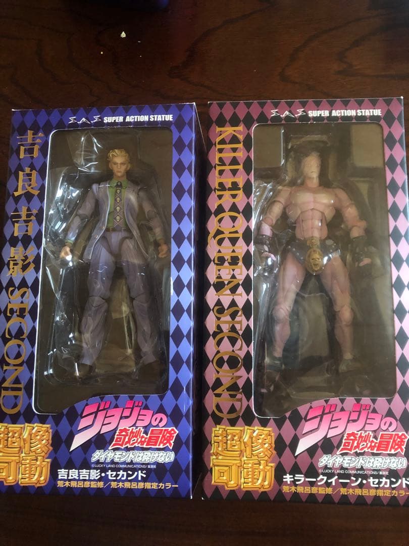 ジョジョの奇妙な冒険 超像可動 吉良吉影　キラー・クイーン　セカンド　セット