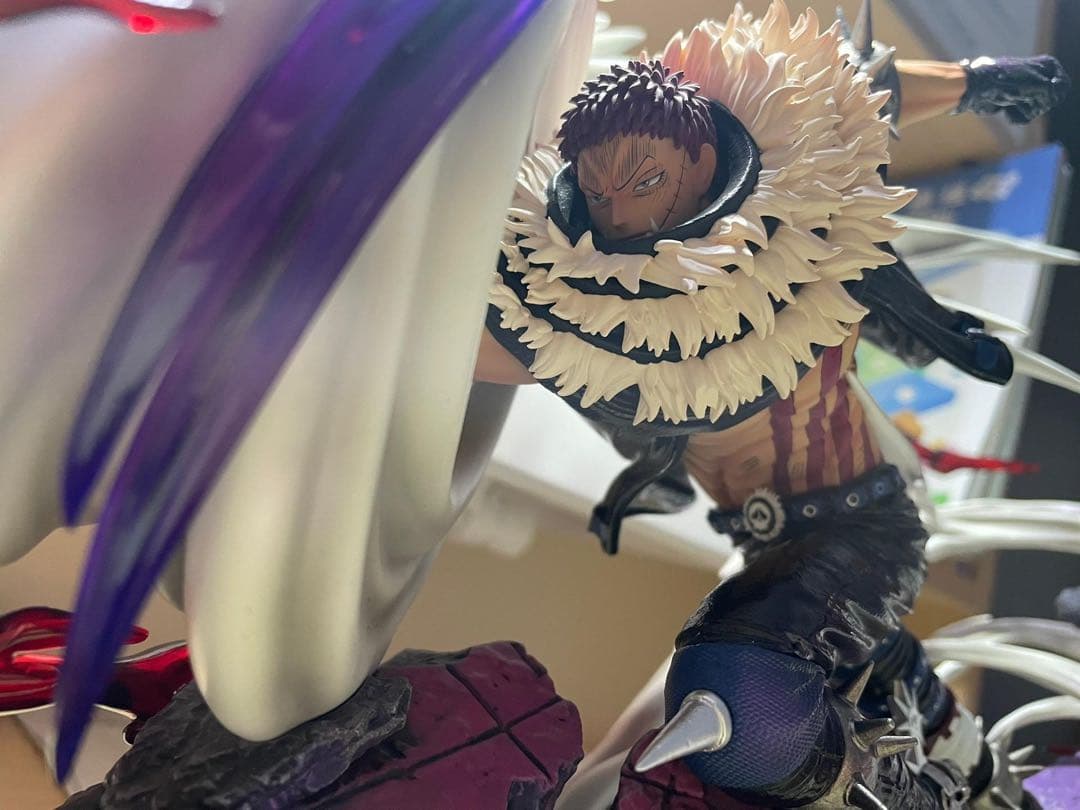 ワンピース ビッグマム海賊団  カタクリ フィギュア 塗装済み品 ガレージキット