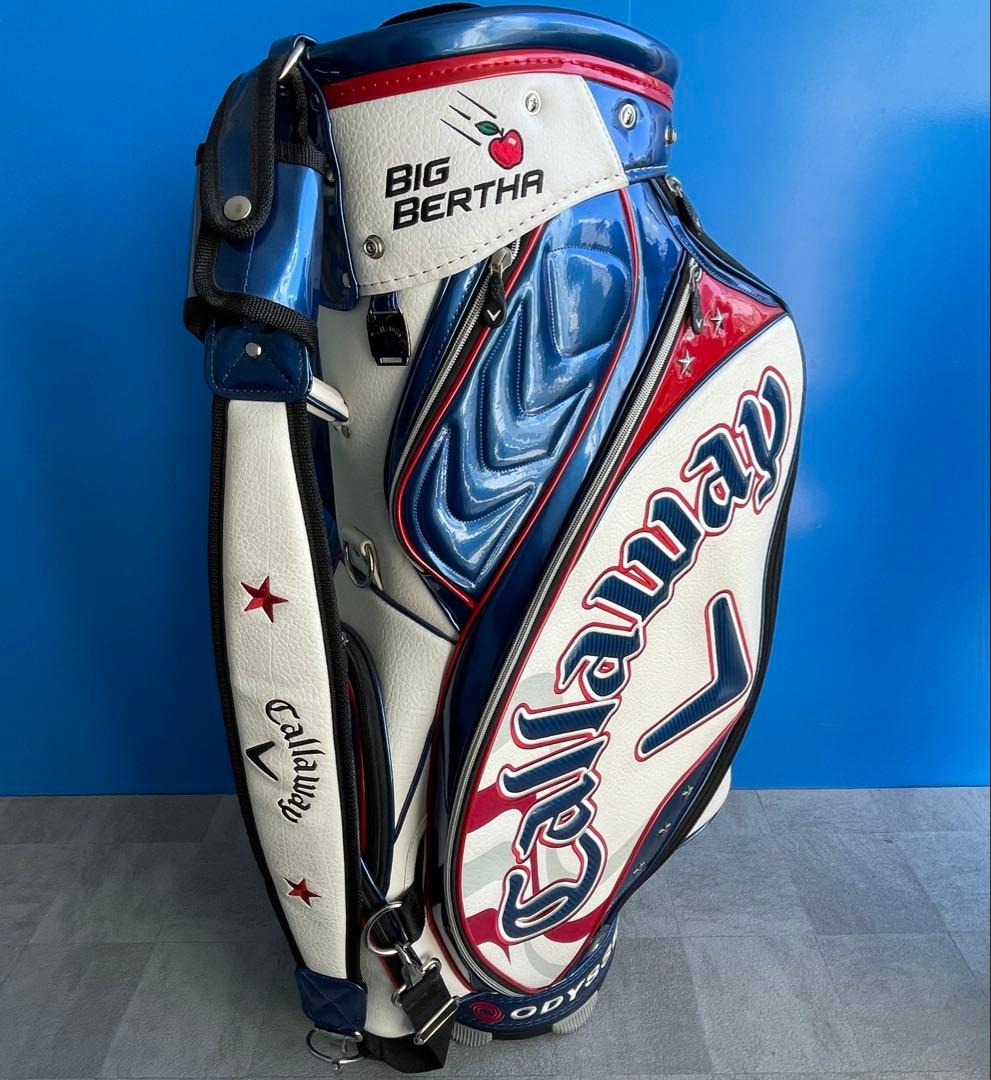 Callawayゴルフバッグ　キャロウェイキャディバッグ　フードあり