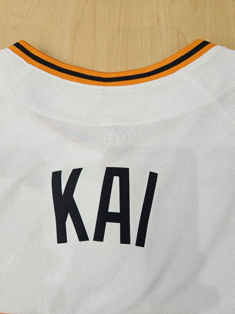 【タグ付き・未使用品】読売ジャイアンツ　甲斐拓也 ユニフォーム XＬサイズ