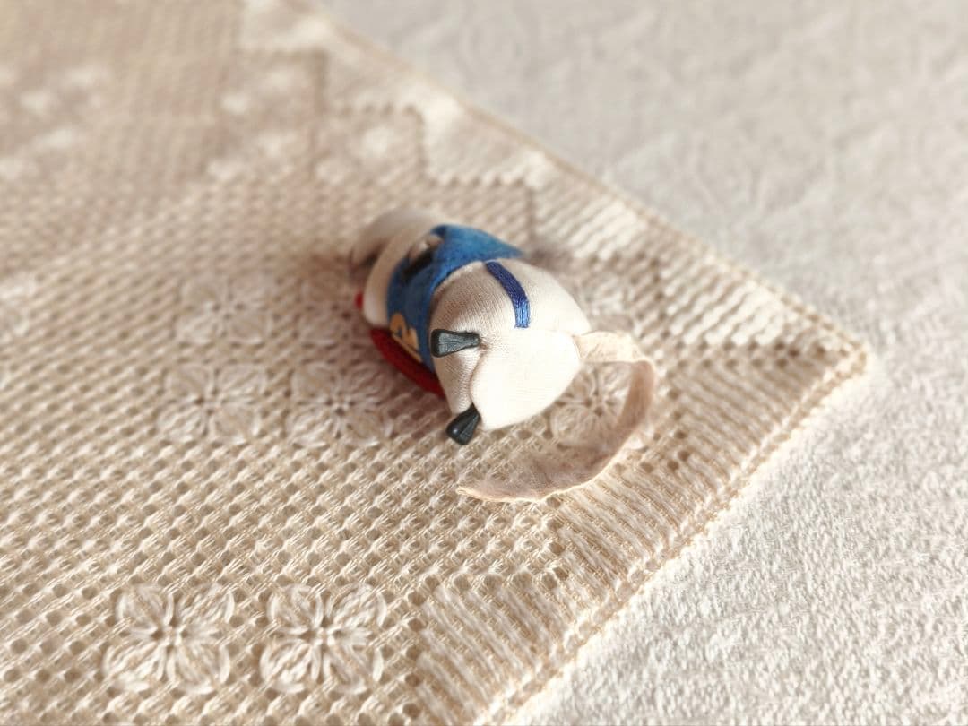 * vintage figure ❀ふんわり可愛い ラグビー選手の ネズミくん