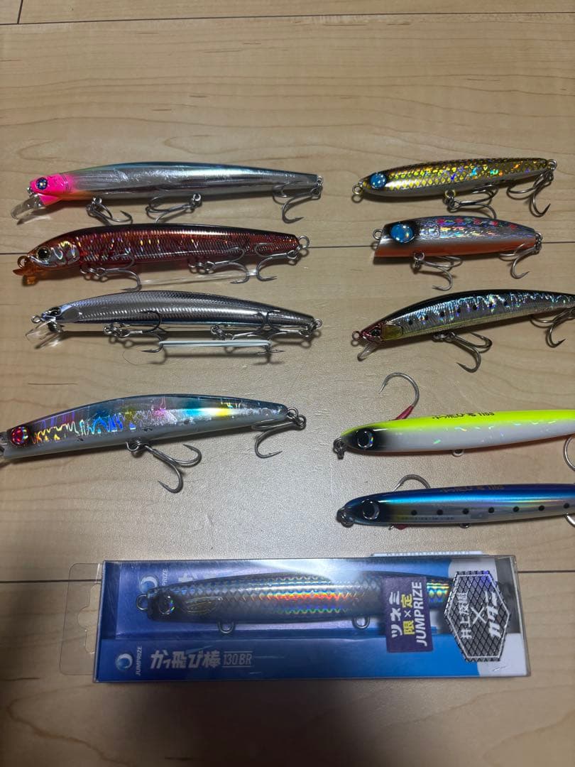 ジャンプライズ他ヒラスズキルアー15個セット