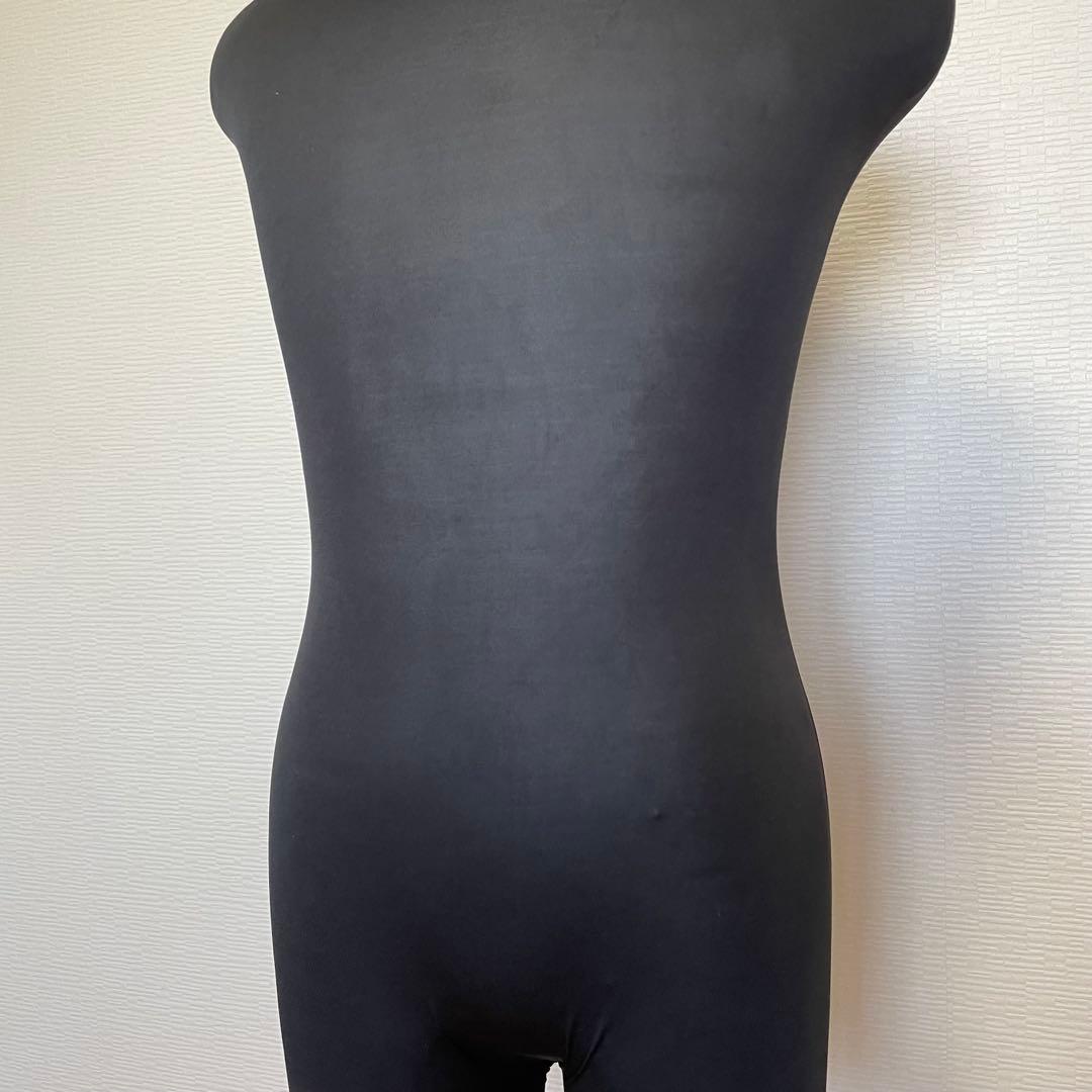 マネキン 金属スタンド付 ブラックxシルバー 持ち運び楽々 軽量タイプ