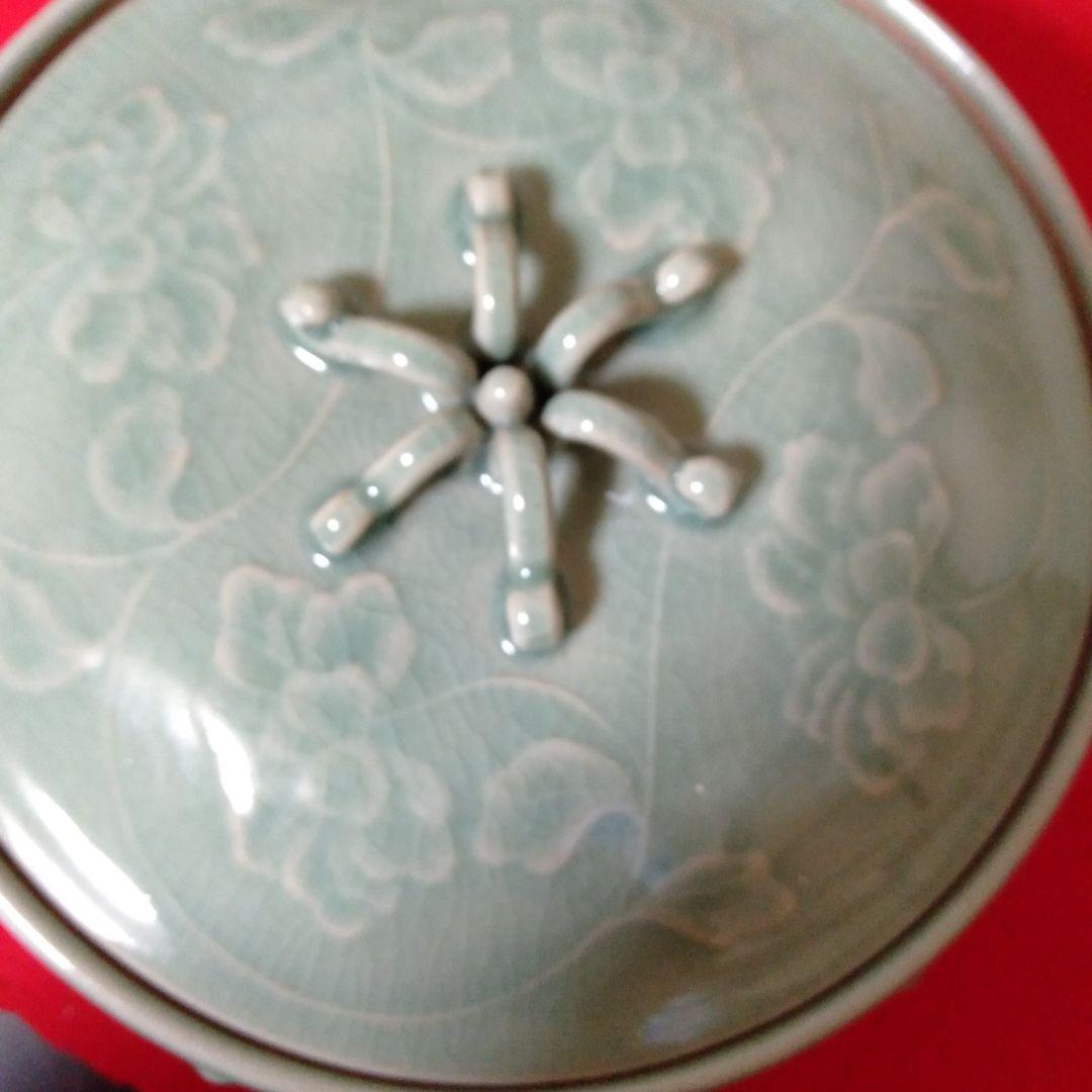 韓国陶芸作家　金世龍作　高麗青磁水指