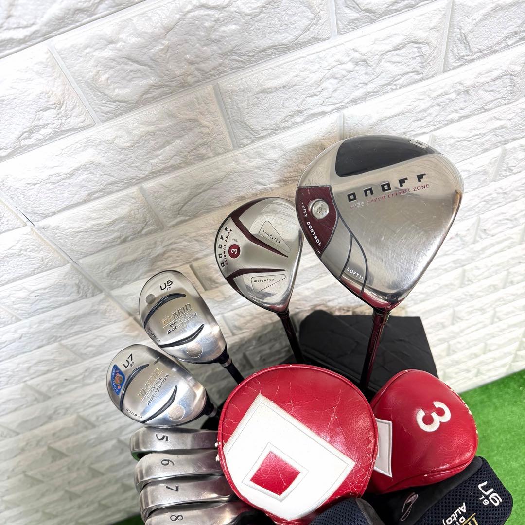 ゴルフセット　豪華　XXIO Onoff ラウンド仕様　飛距離抜群　R すぐ使用