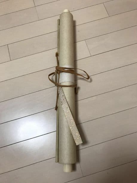 日本画家春草 掛軸 肉筆保証　木箱付