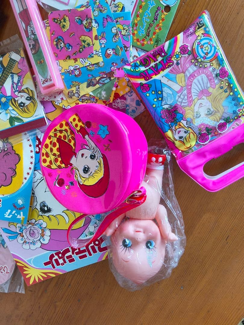 昭和レトロ雑貨セット、まとめ売り、細川智栄子、キャンディキャンディ、