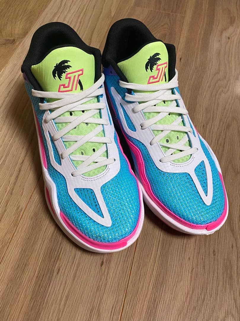 テイタム　1 バスケットボールシューズ メンズ 青/緑/ピンク/紫