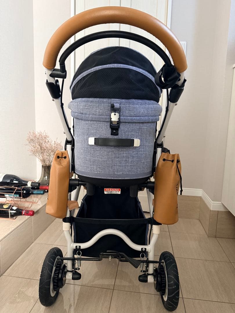 AIR BUGGY DOME3 レギュラー エアーバギー メランジデニム 犬