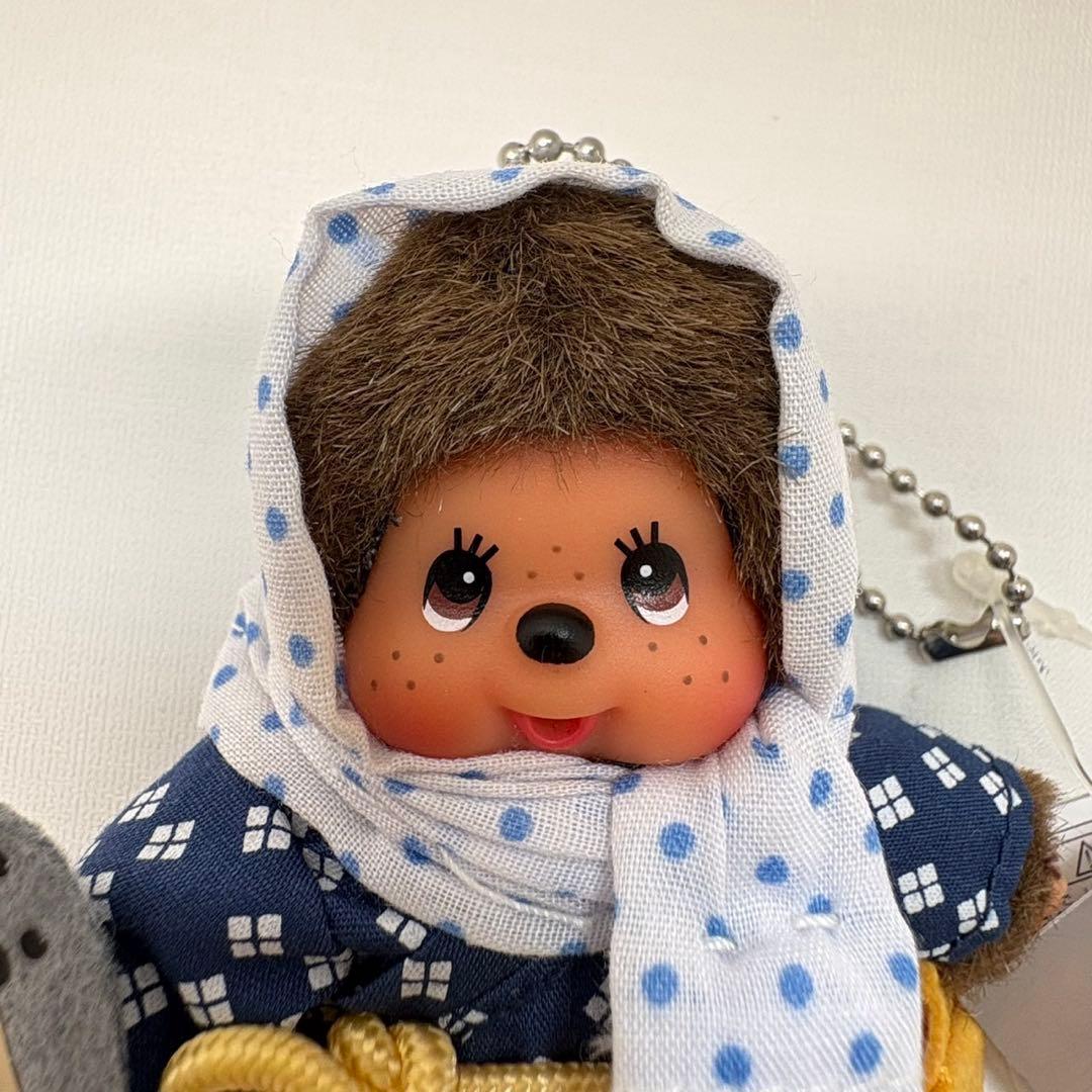 新品 日本浪漫紀行 島根 安来節 モンチッチ キーホルダー 2349