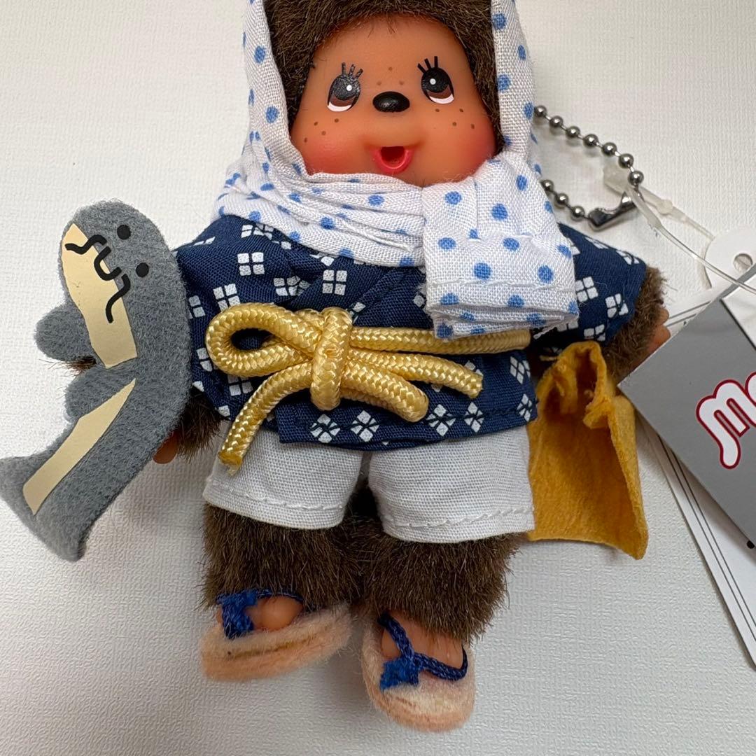 新品 日本浪漫紀行 島根 安来節 モンチッチ キーホルダー 2349