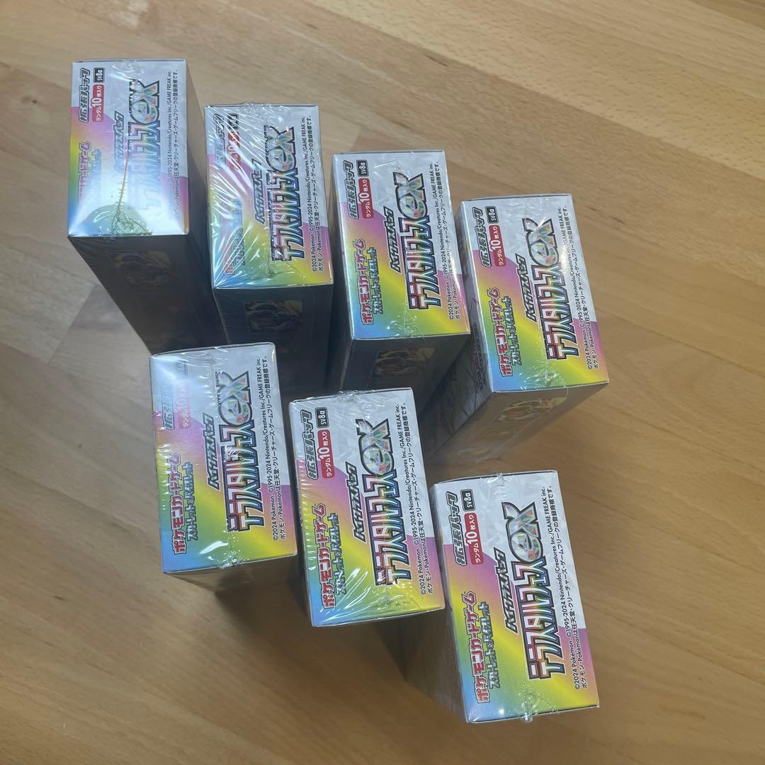 ポケモンカードゲーム テラスタルフェスex シュリンク付 7BOX