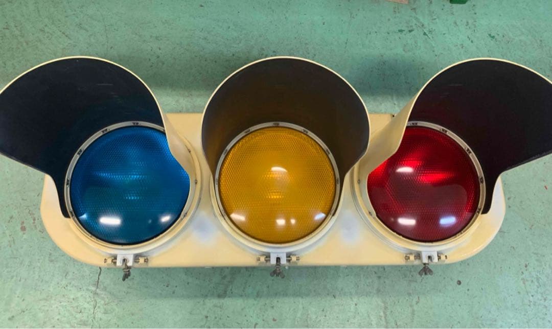 信号機 京三製作所 車両用 本物
