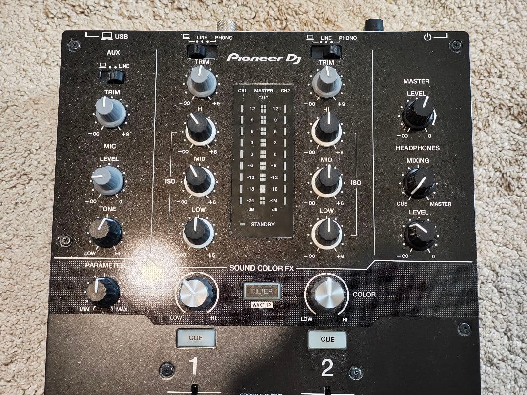 Pioneer DJミキサー DJM-S3 serato PCDJ対応