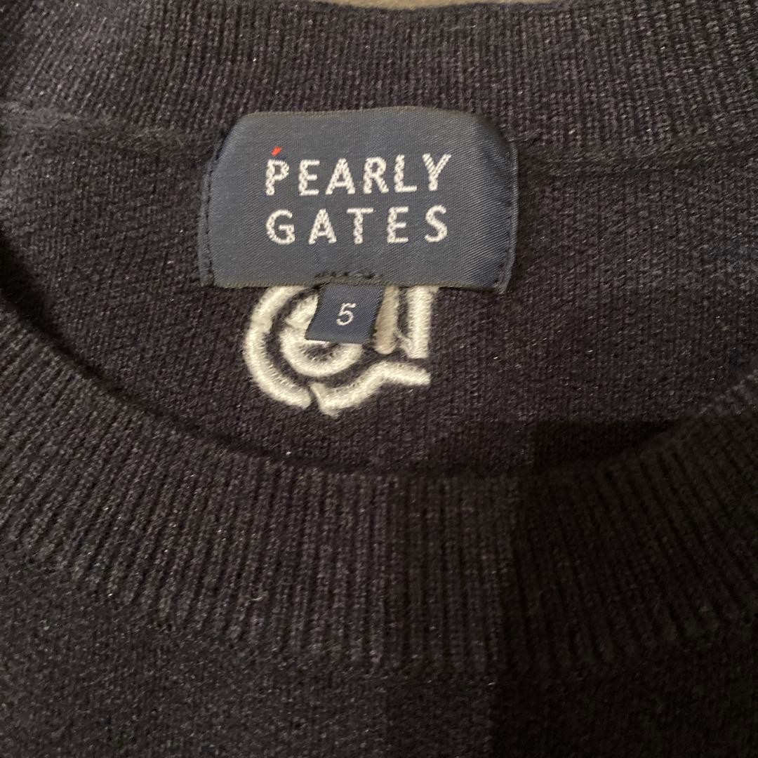 パーリーゲイツ 刺繍ニット