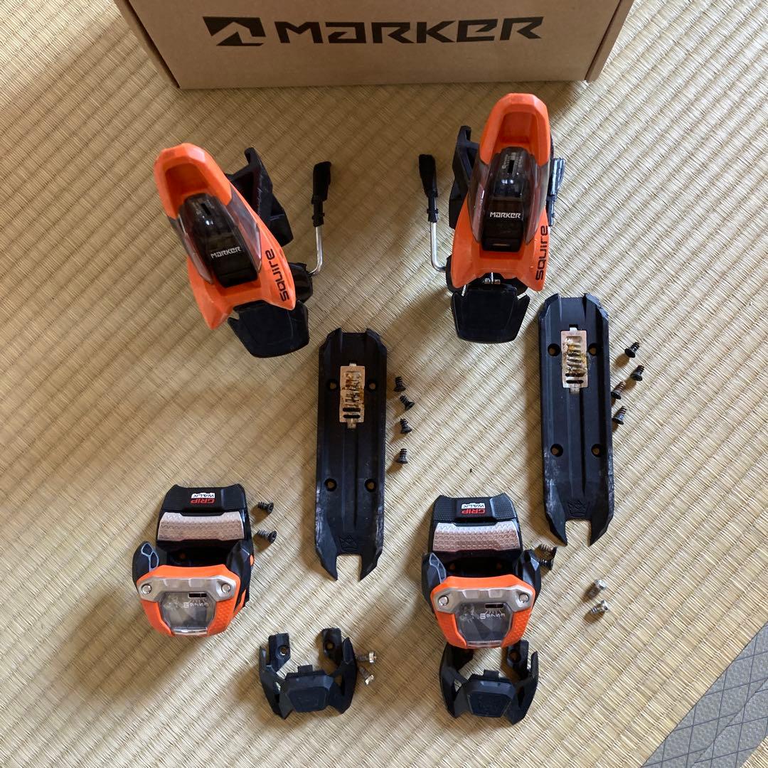 Marker Squire 11 ビンディング オレンジ/ブラック