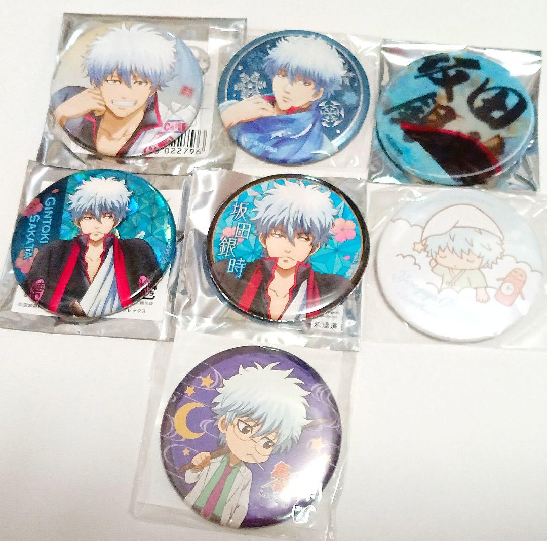 銀魂　坂田銀時　缶バッジ
