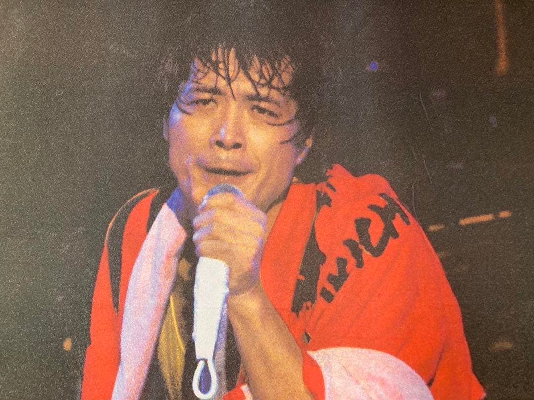 矢沢永吉 1985年　当時物　タペストリー　「TAKE IT TIME 」