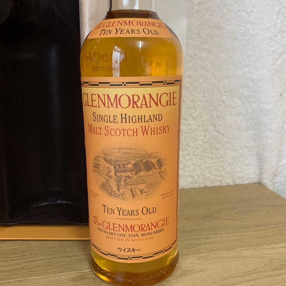 古酒GLENMORANGIE 10年 ギフトボックス付き