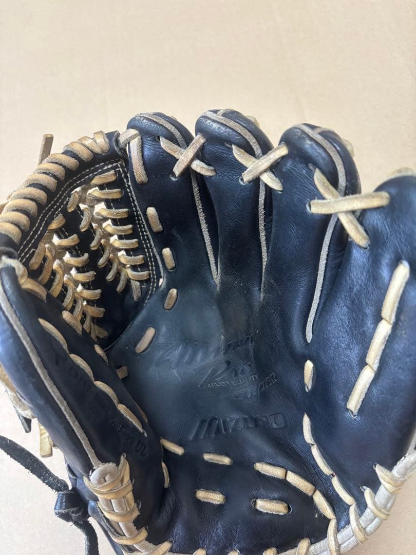 Mizuno Pro オーダー軟式グローブ 黒
