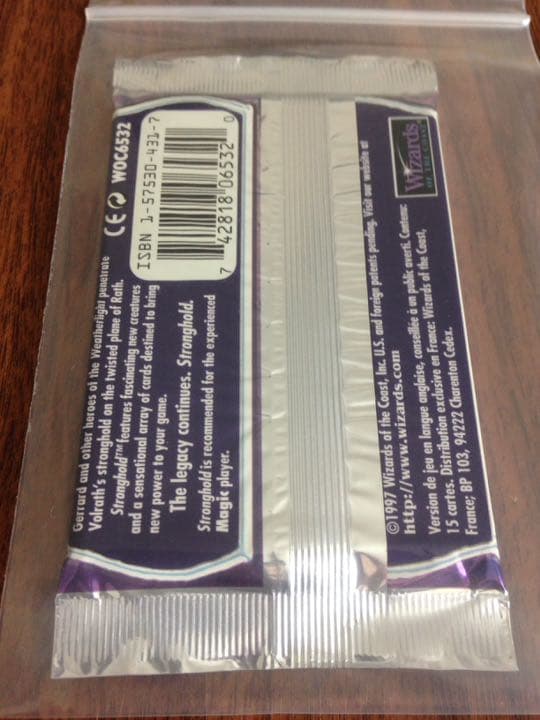 未開封 MTG ストロングホールドStronghold ブースターパック 英語版