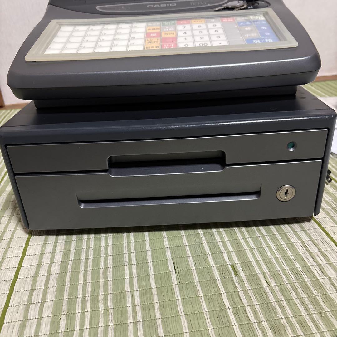 CASIO カシオ　TK-110 電子レジスター　レジ　店舗　電卓　レシート