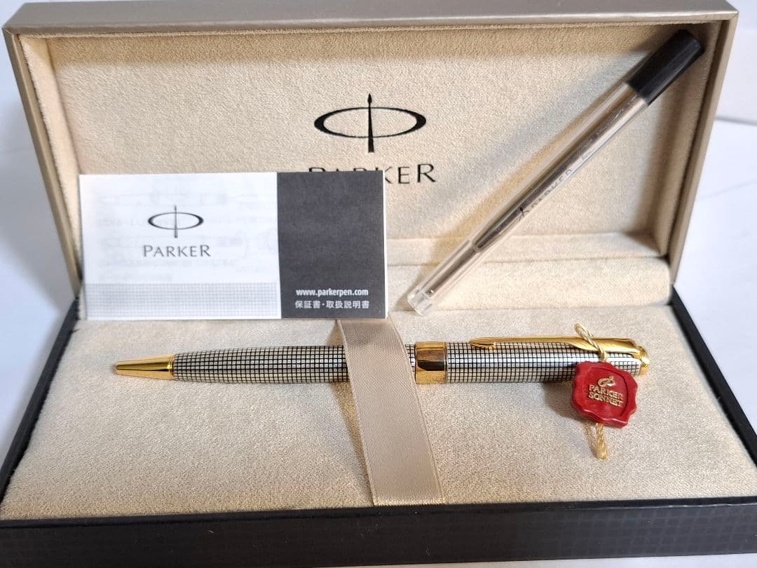 超美品　パーカー　Parker　ソネット　sonnet　万年筆&ボール　925