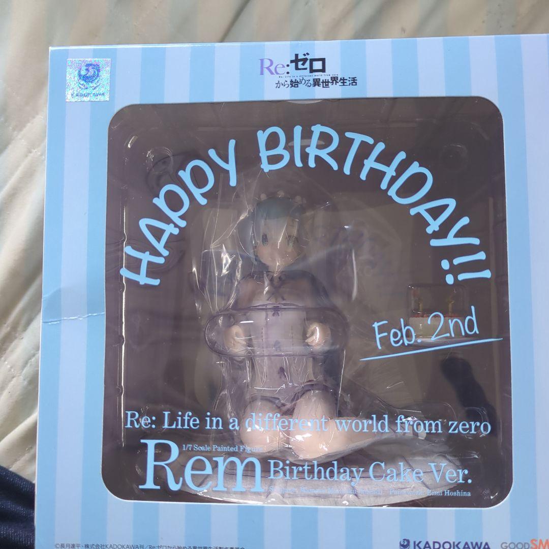新品 未開封品 レム・バースデーケーキVer. スケールフィギュア リゼロ