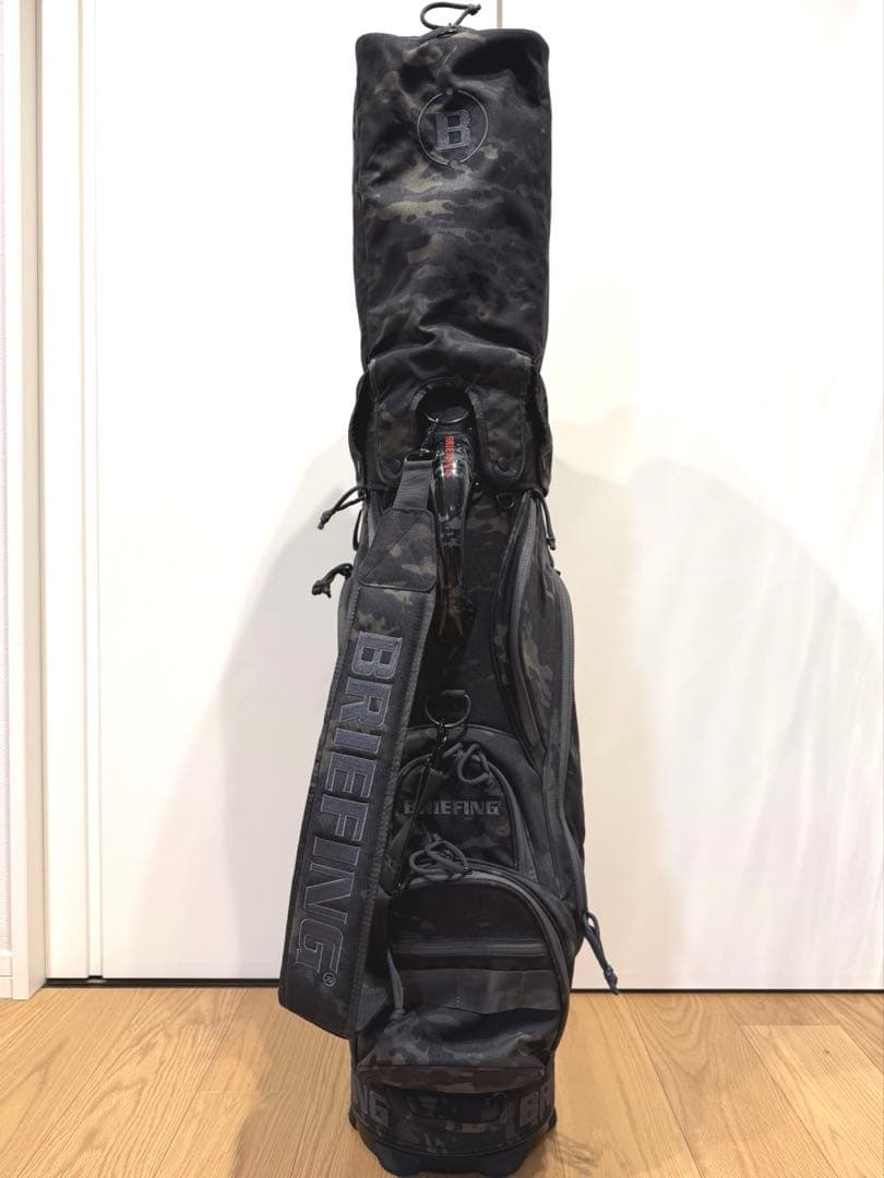 専用　人気色BRIEFING CR-5ブラックカモフラージュ キャディバッグ