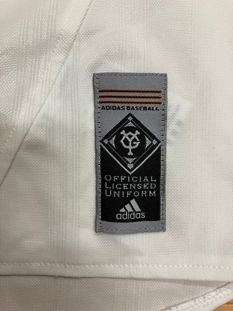 アディダス　ユニフォーム　読売巨人軍　読売ジャイアンツ　背番号無し　無地