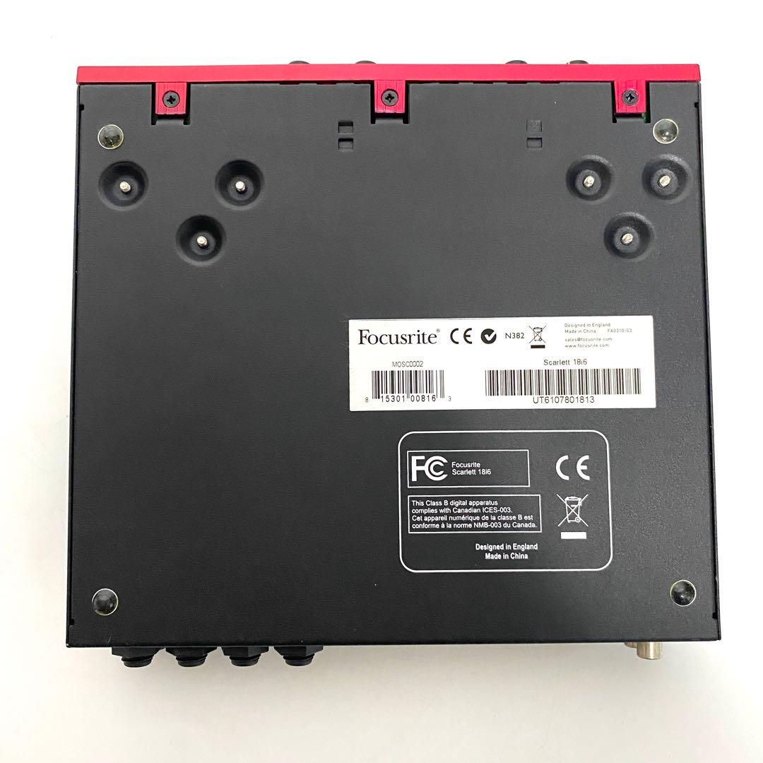 【ジャンク】Focusrite Scarlett 18i6