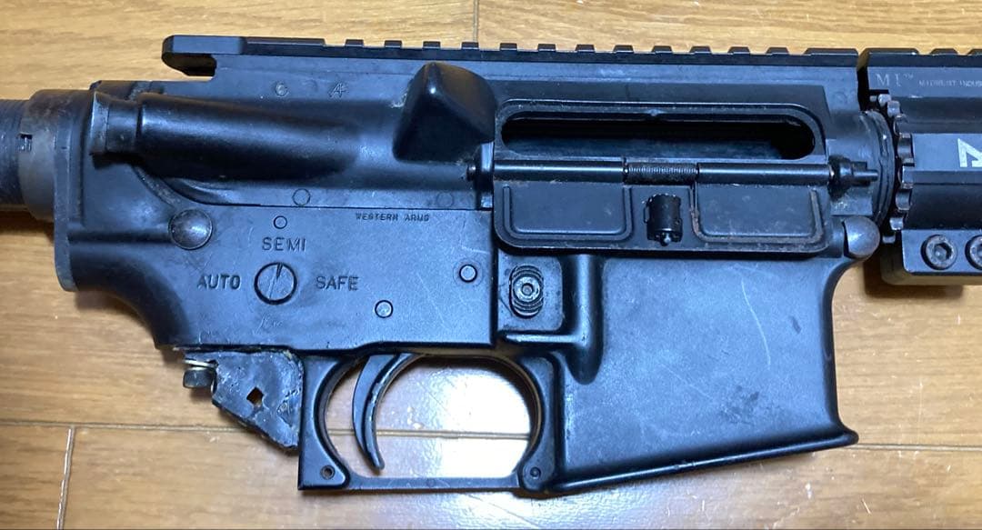 ウエスタンアームズ　M4ガスブローバック　作動確認済　送料無料