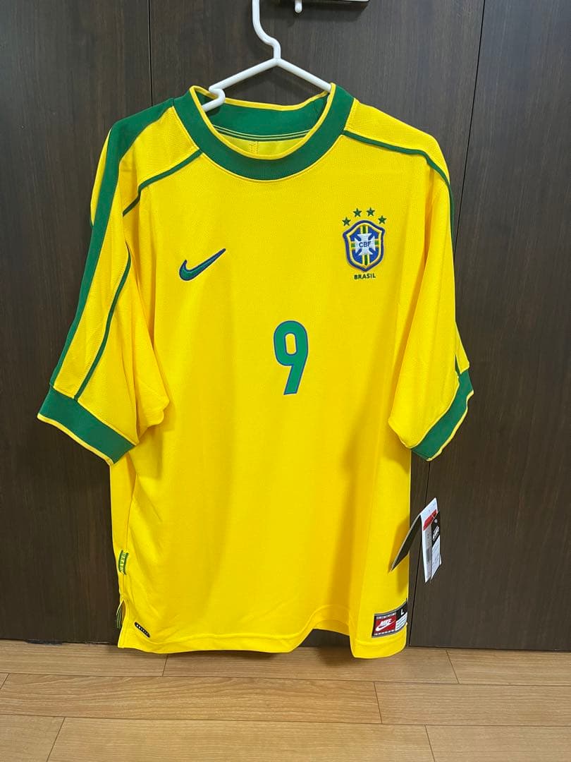 ブラジル代表ユニフォーム　ロナウド　ヴィニシウスjr.着用　ベンゼマ