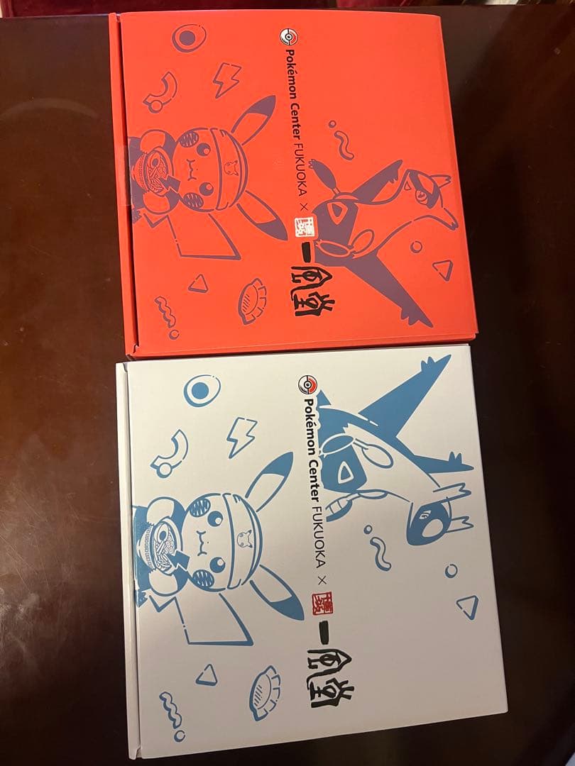 【未開封】ポケモンセンターフクオカ × 一風堂 コラボラーメン 2種セット　限定