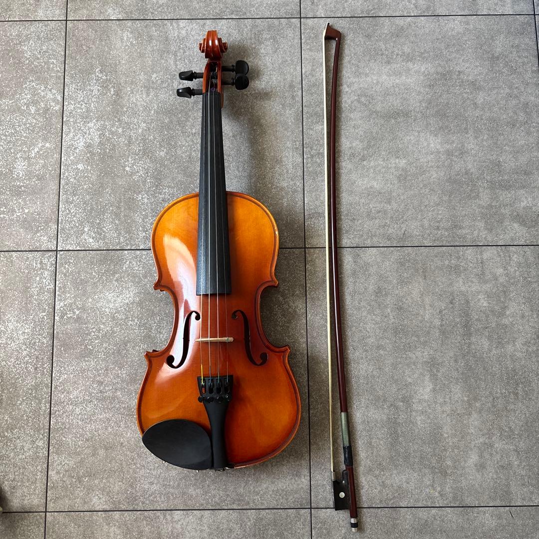 スズキ　バイオリン本体と弓セット　1/2サイズ