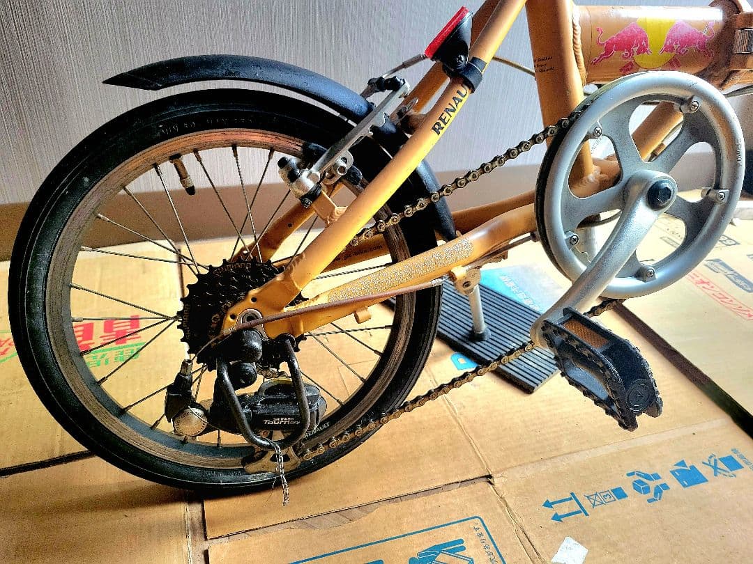 ●値下げしました●RENAULT、ルノー、アルミフレーム折畳み自転車、引取り限定