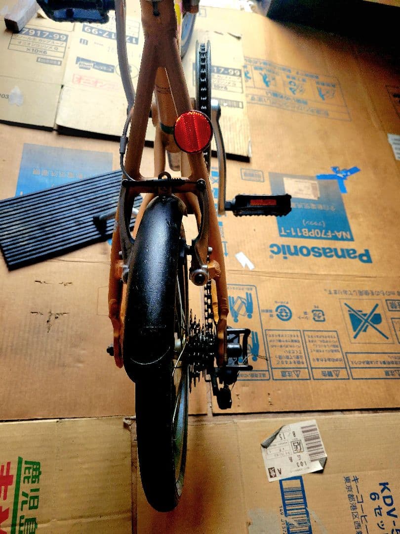 ●値下げしました●RENAULT、ルノー、アルミフレーム折畳み自転車、引取り限定