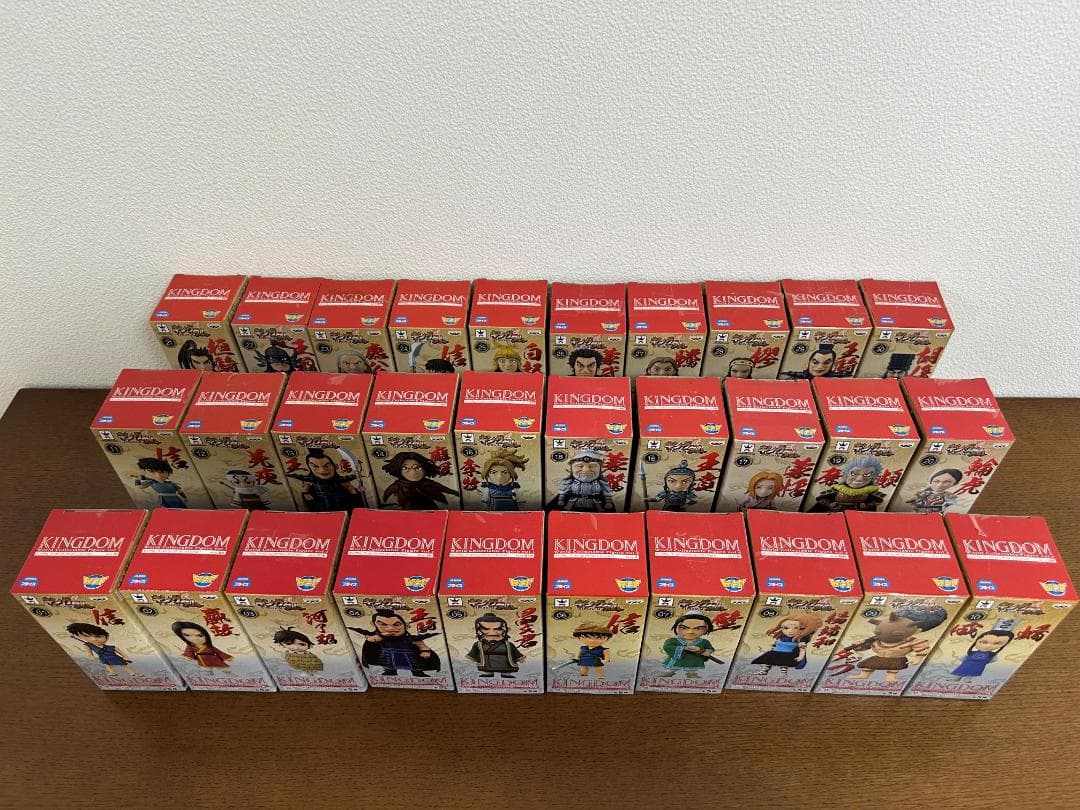【貴重】　キングダム　ワーコレ　ワールドコレクタブル　フィギュア　全30種セット