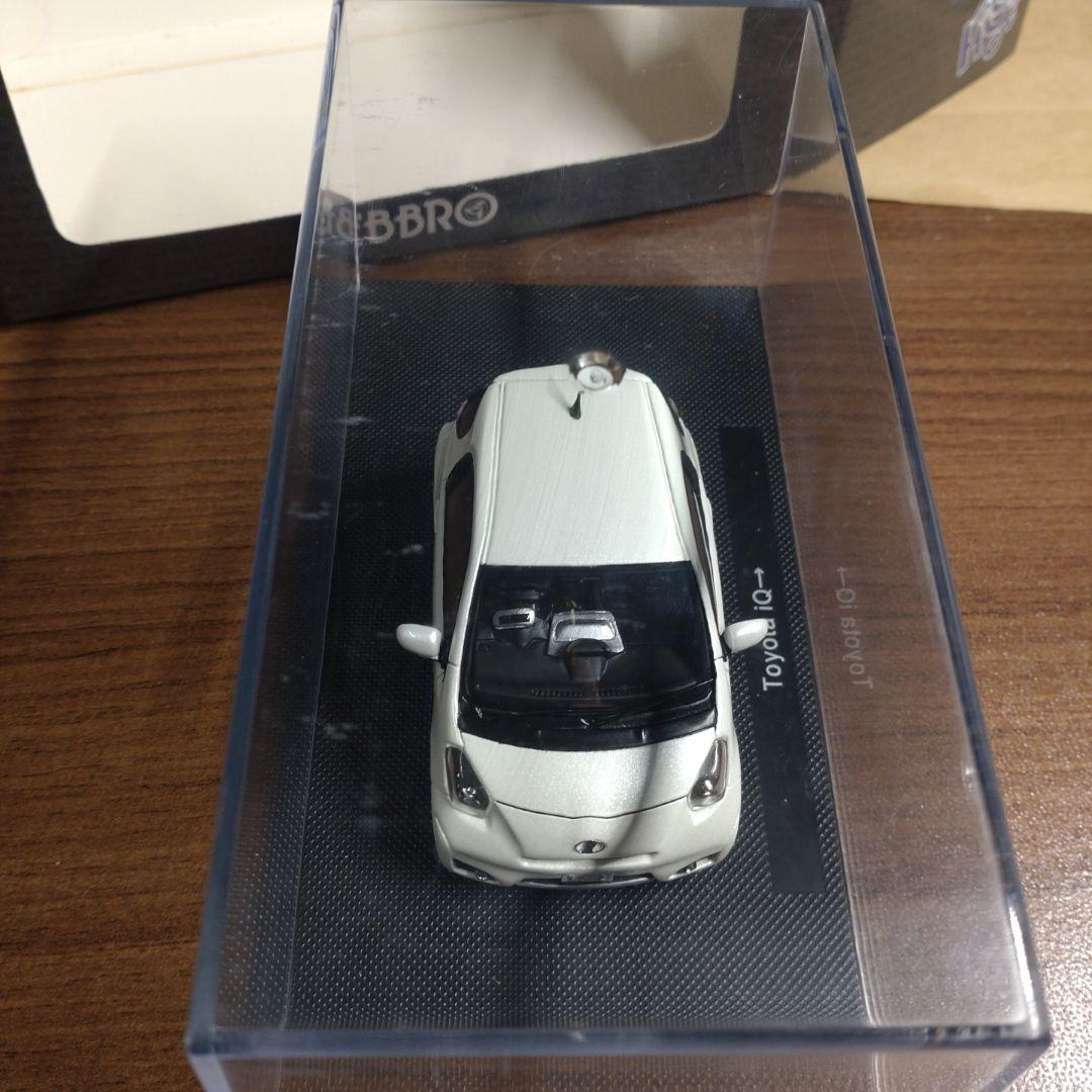 エブロ 1/43 トヨタ iQ ホワイト