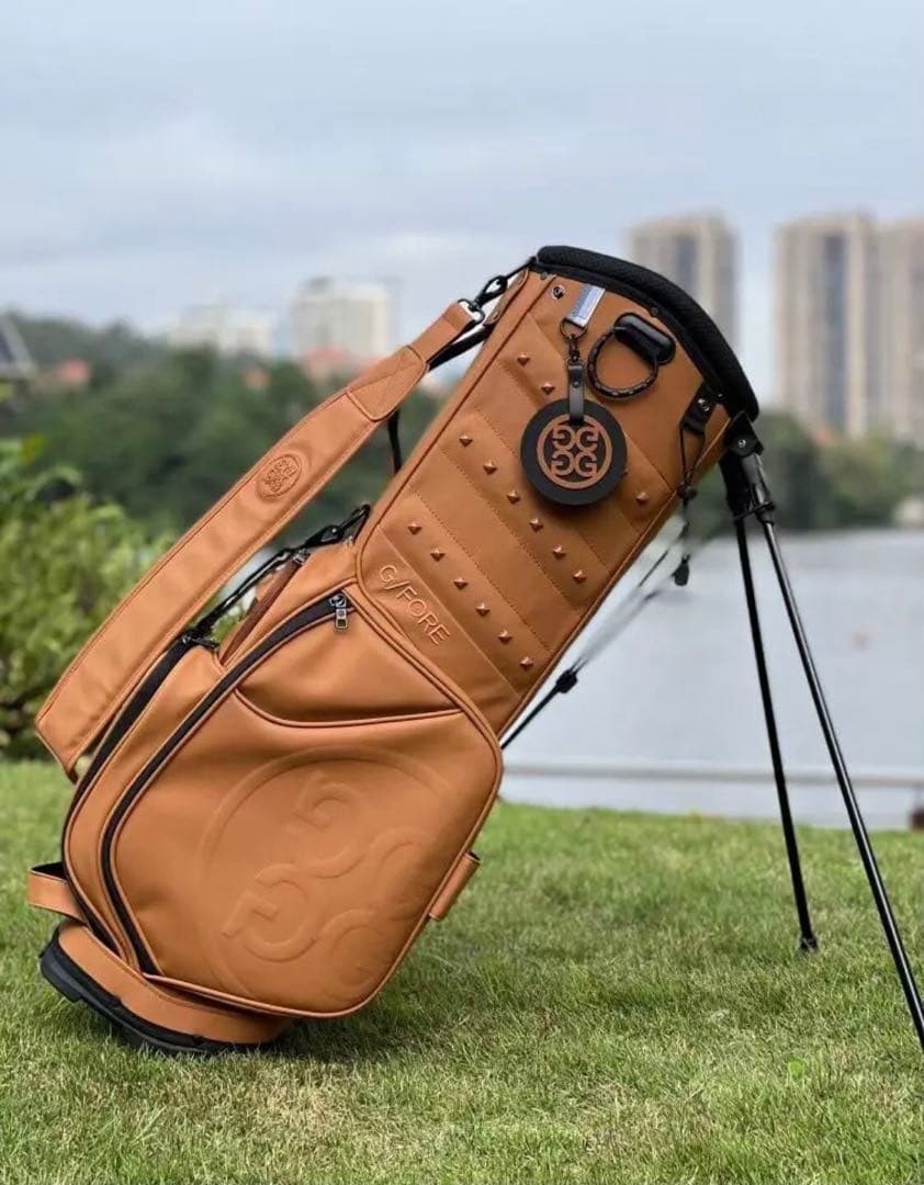 ジーフォア 男女兼用 キャディバッグ  G/FORE ブラウン