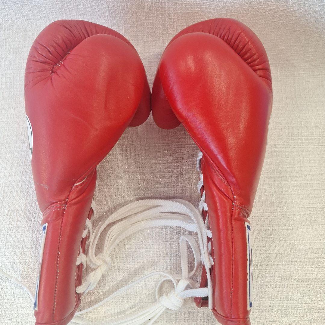 WINDY ボクシンググローブ 8 oz 赤 中古・美品①