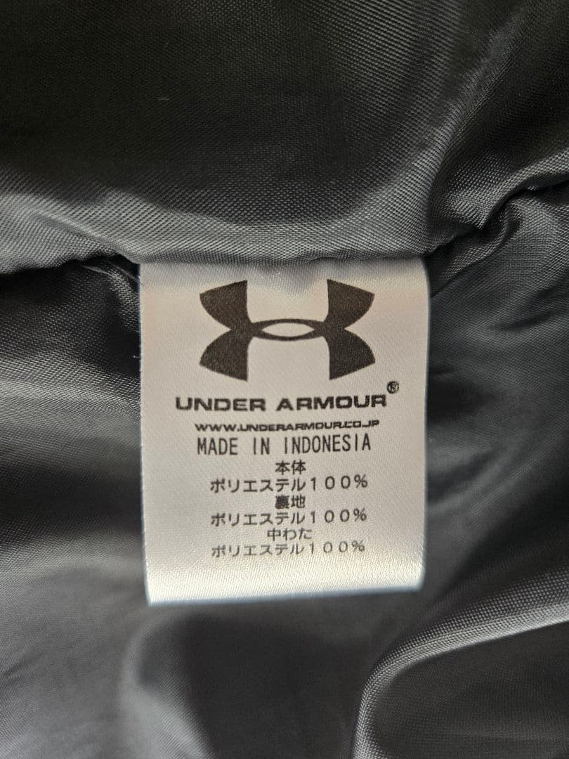 UNDER ARMOUR メンズ ベンチコートロング丈 ブラック MD