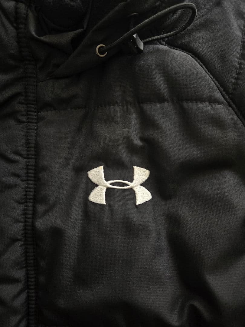 UNDER ARMOUR メンズ ベンチコートロング丈 ブラック MD