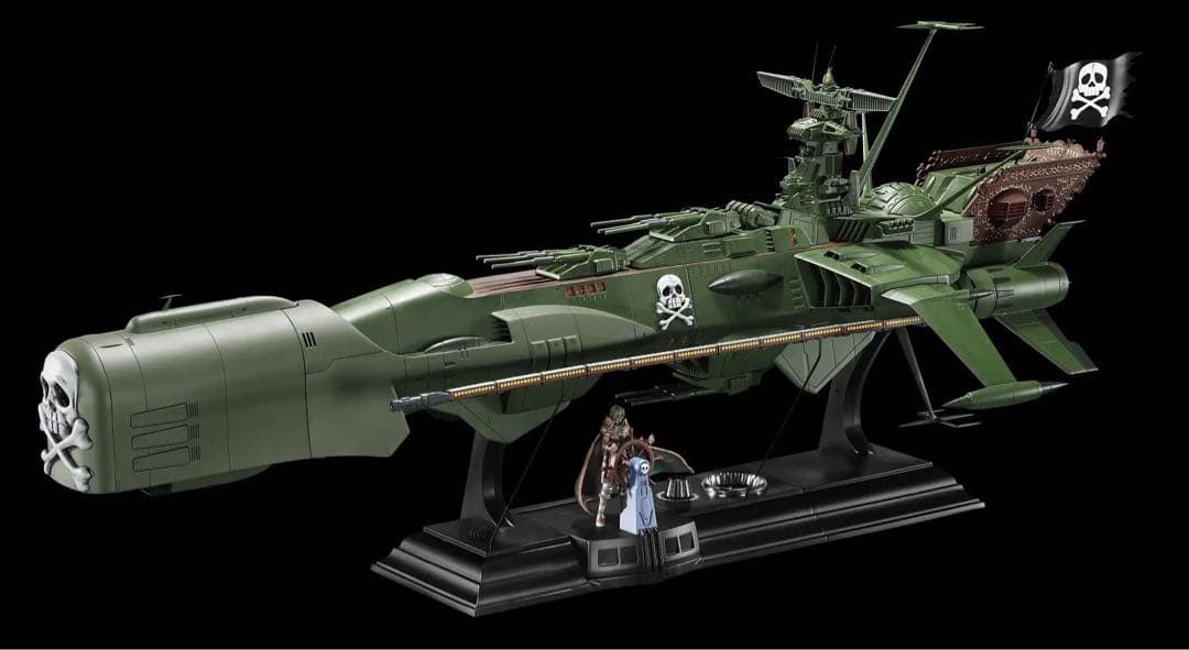 未組立アシェット アルカディア号 ダイキャストギミックモデルをつくる 1-125