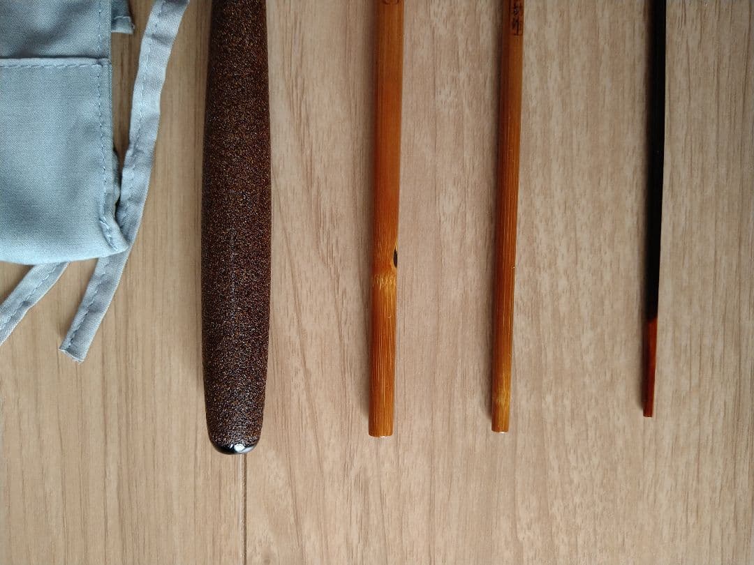 夢坊作　特作　高野竹　節巻　12尺1寸