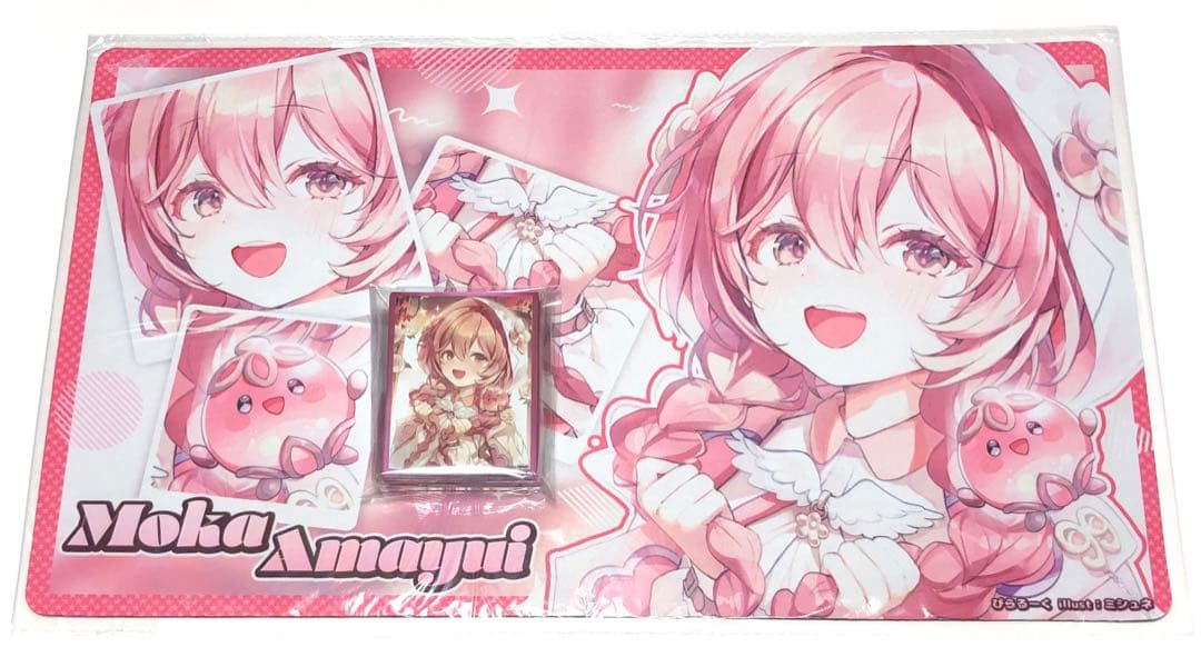 ぶいすぽっ！ 甘結もか スリーブ プレイマット セット モカ e_o